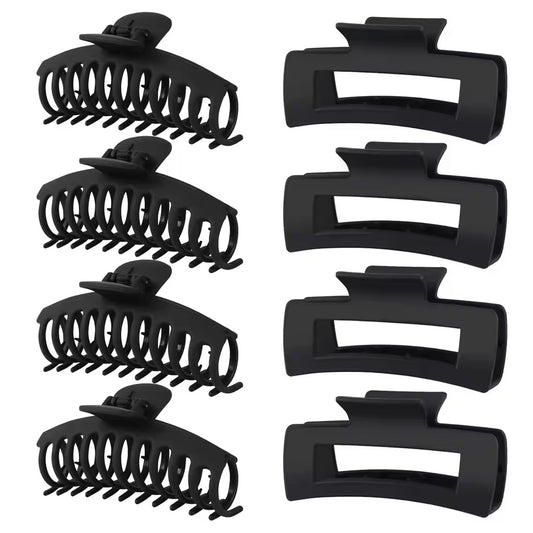 Haarklammer Gross 8er-Set