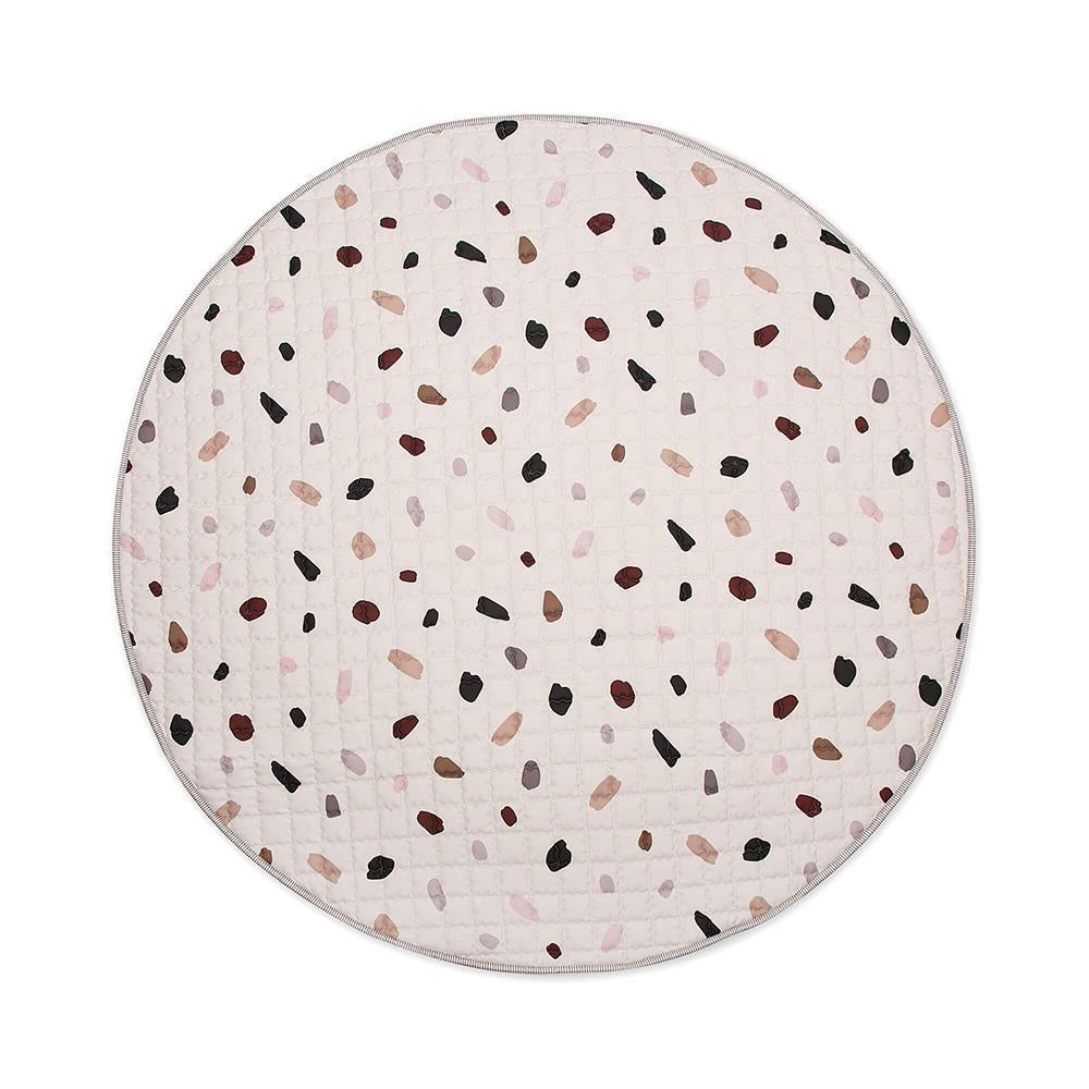 Gesteppte Krabbeldecke, Confetti, Ø 1.5 m