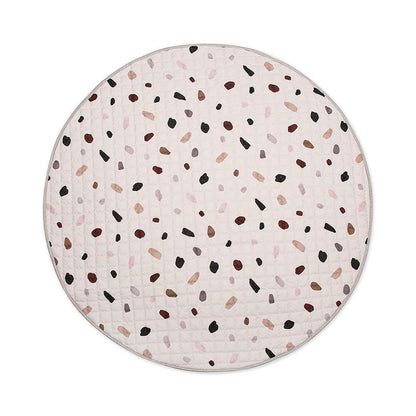 Gesteppte Krabbeldecke, Confetti, Ø 1.5 m