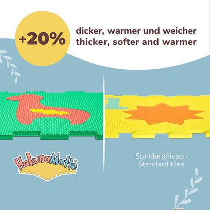 Puzzlematte, Safari Tiere