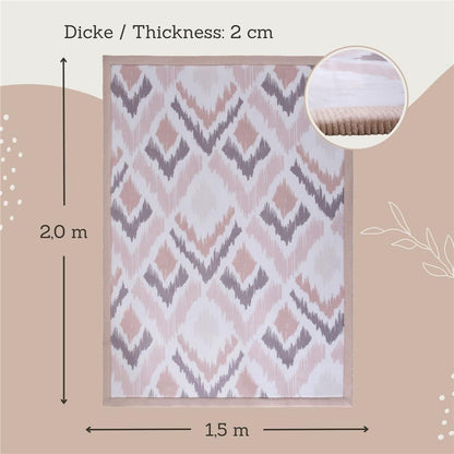 XXL Samtmatte, Wolke