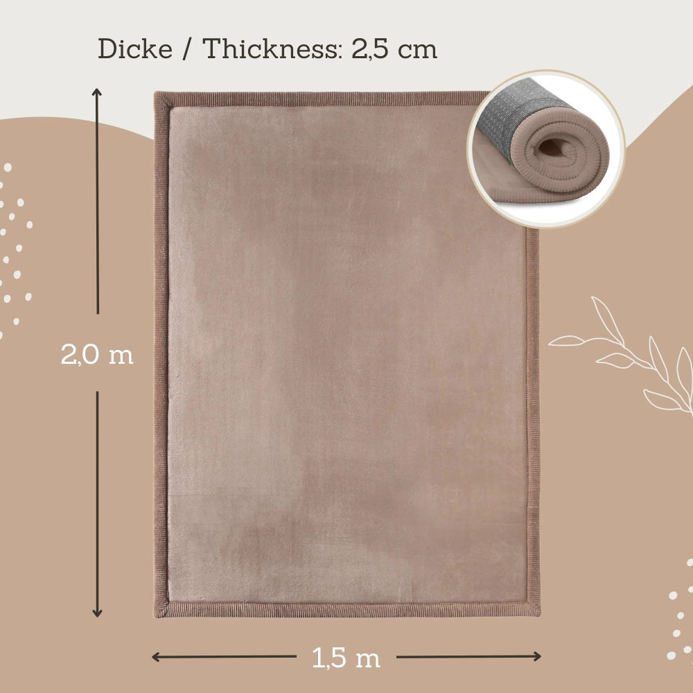 XXL Samtmatte, Wolke