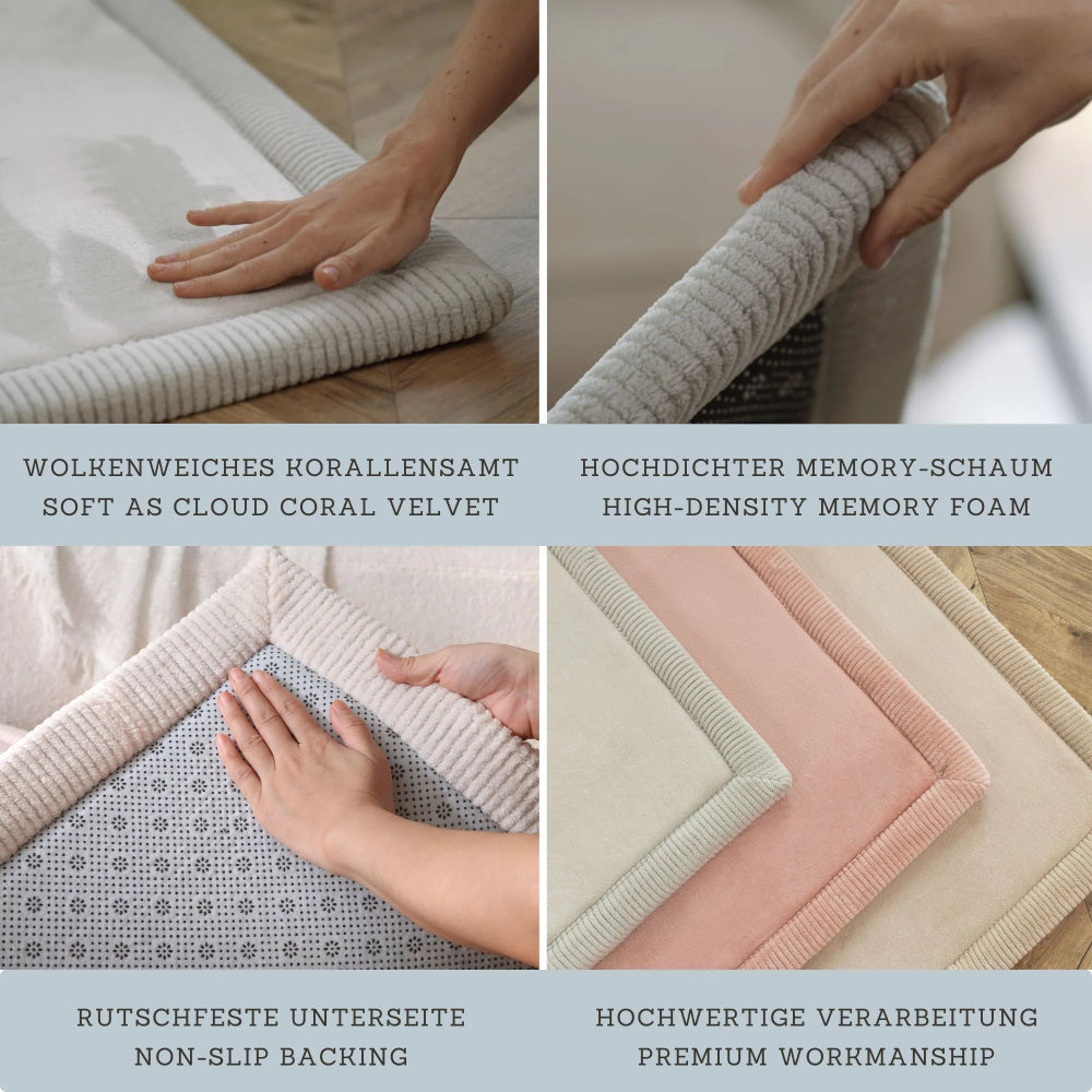 XXL Samtmatte, Wolke