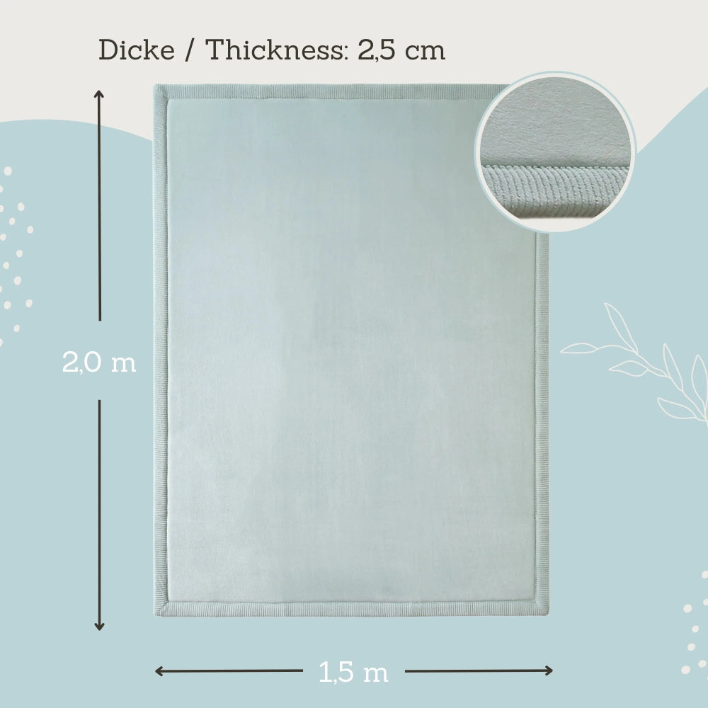 XXL Samtmatte, Wolke