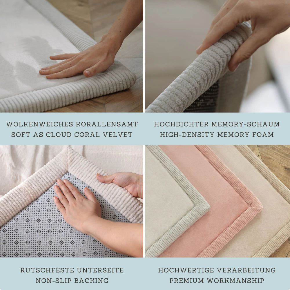 XXL Samtmatte, Wolke