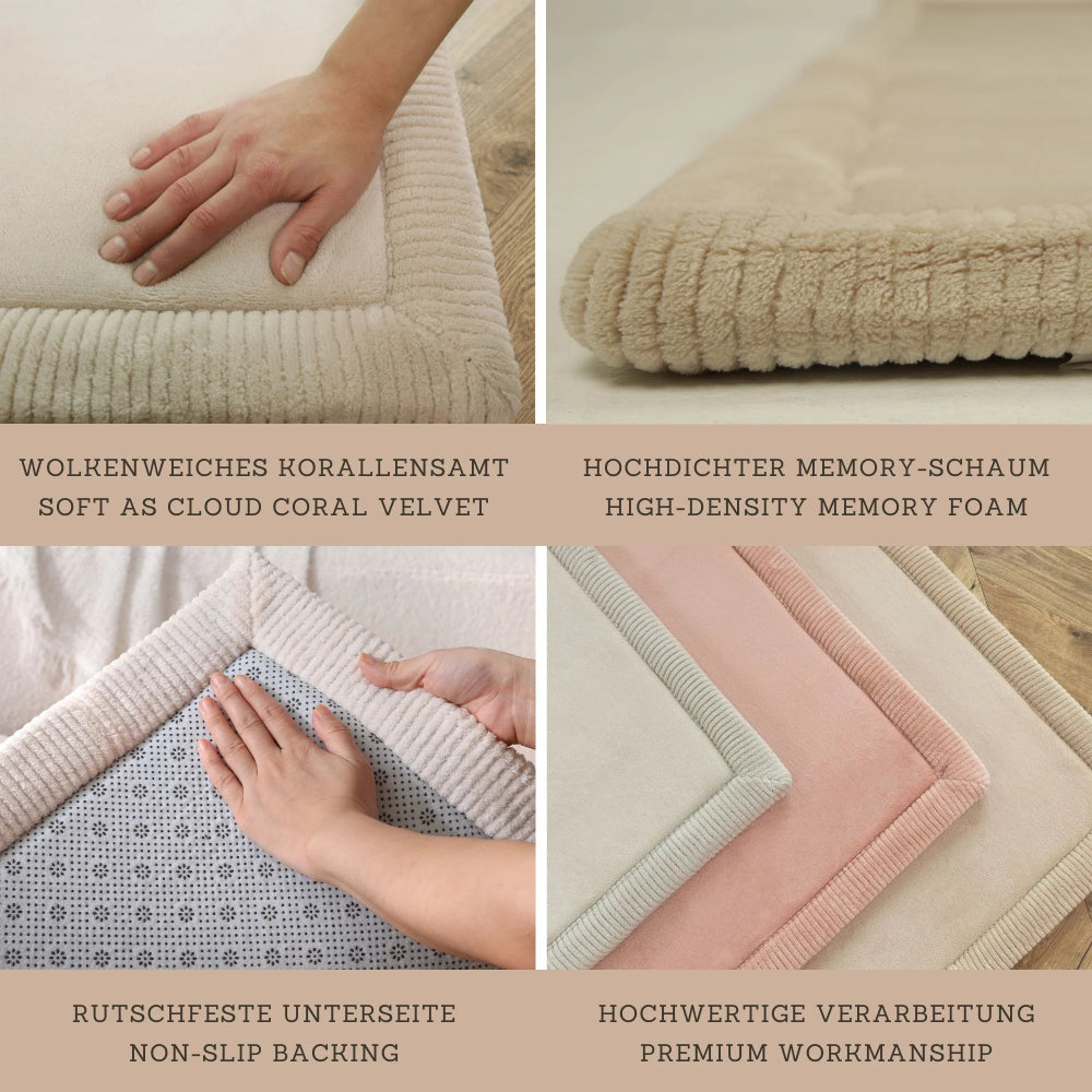 XXL Samtmatte, Wolke