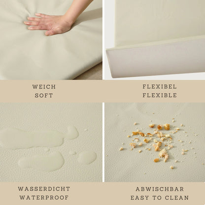 Vegane Leder-Spielmatte