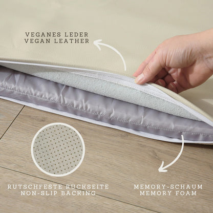Vegane Leder-Spielmatte