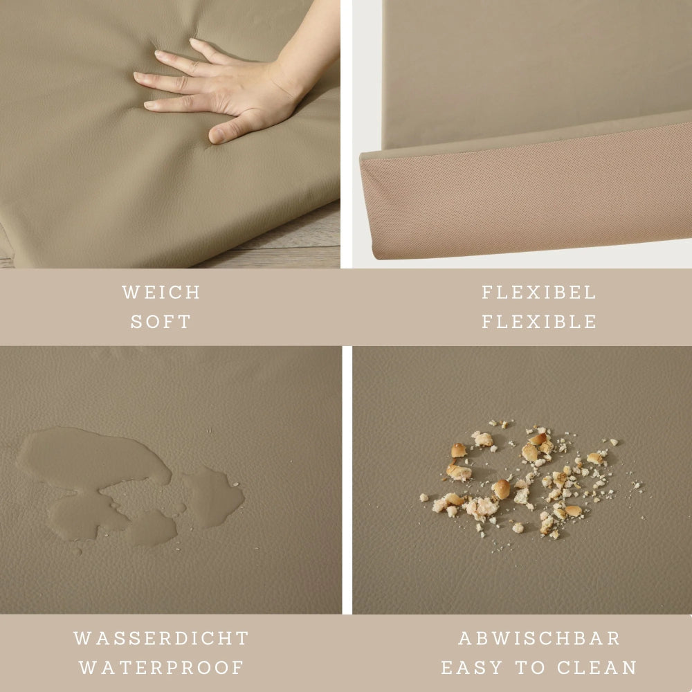 Vegane Leder-Spielmatte