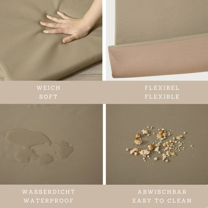 Vegane Leder-Spielmatte