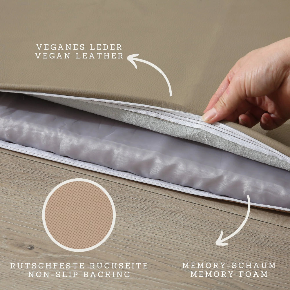 Vegane Leder-Spielmatte