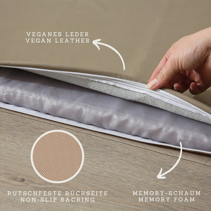 Vegane Leder-Spielmatte