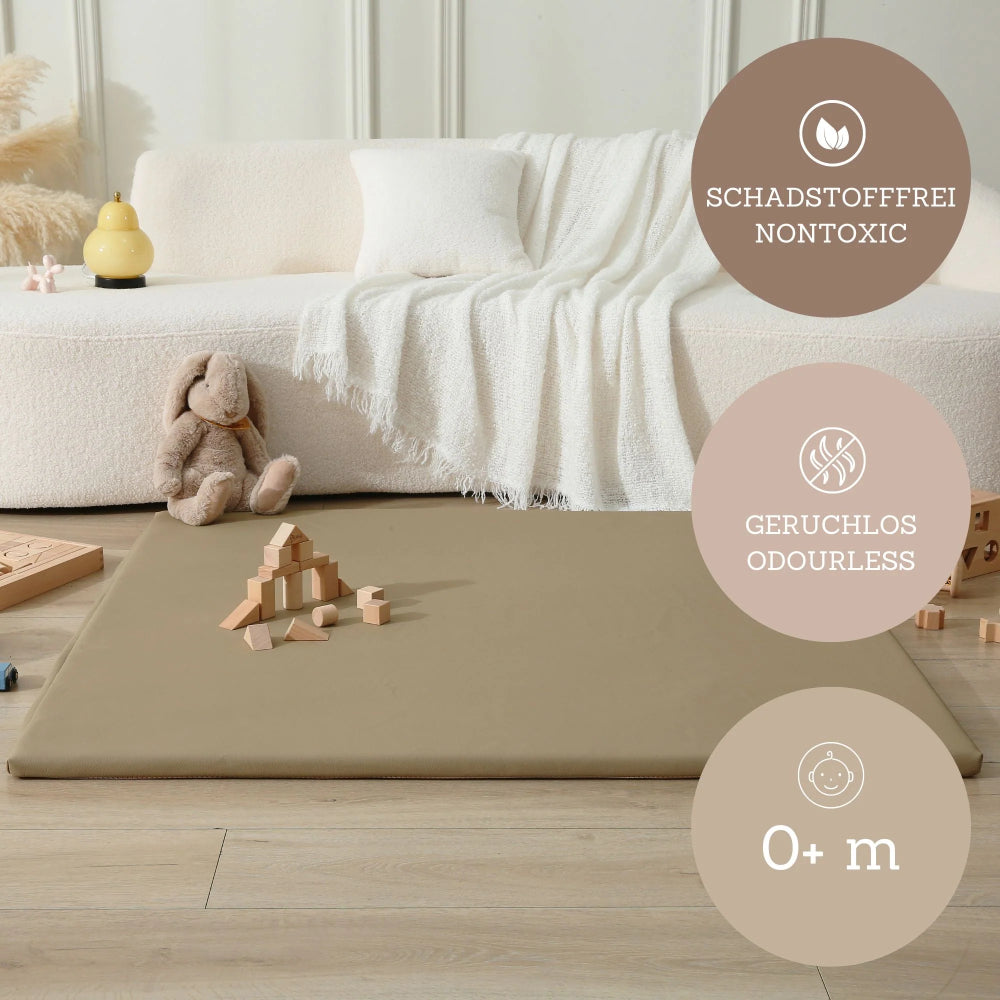 Vegane Leder-Spielmatte