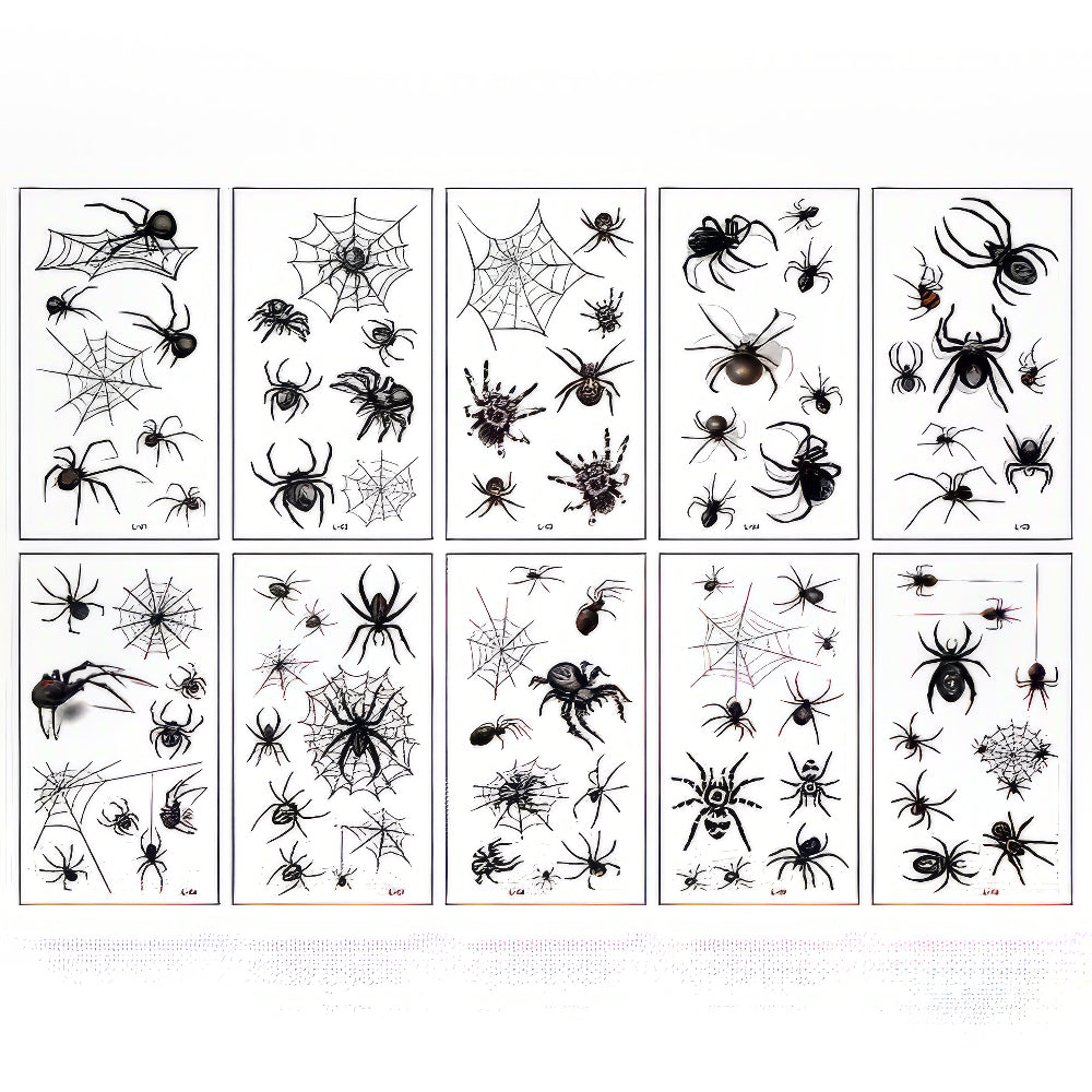 Halloween Spinnen Tattoos