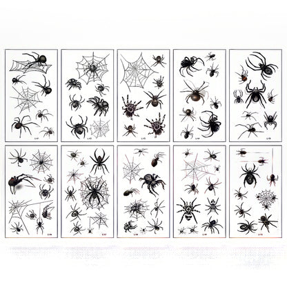 Halloween Spinnen Tattoos