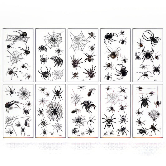Halloween Spinnen Tattoos