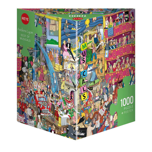 Best of Musicals Triangular 1000 Teile