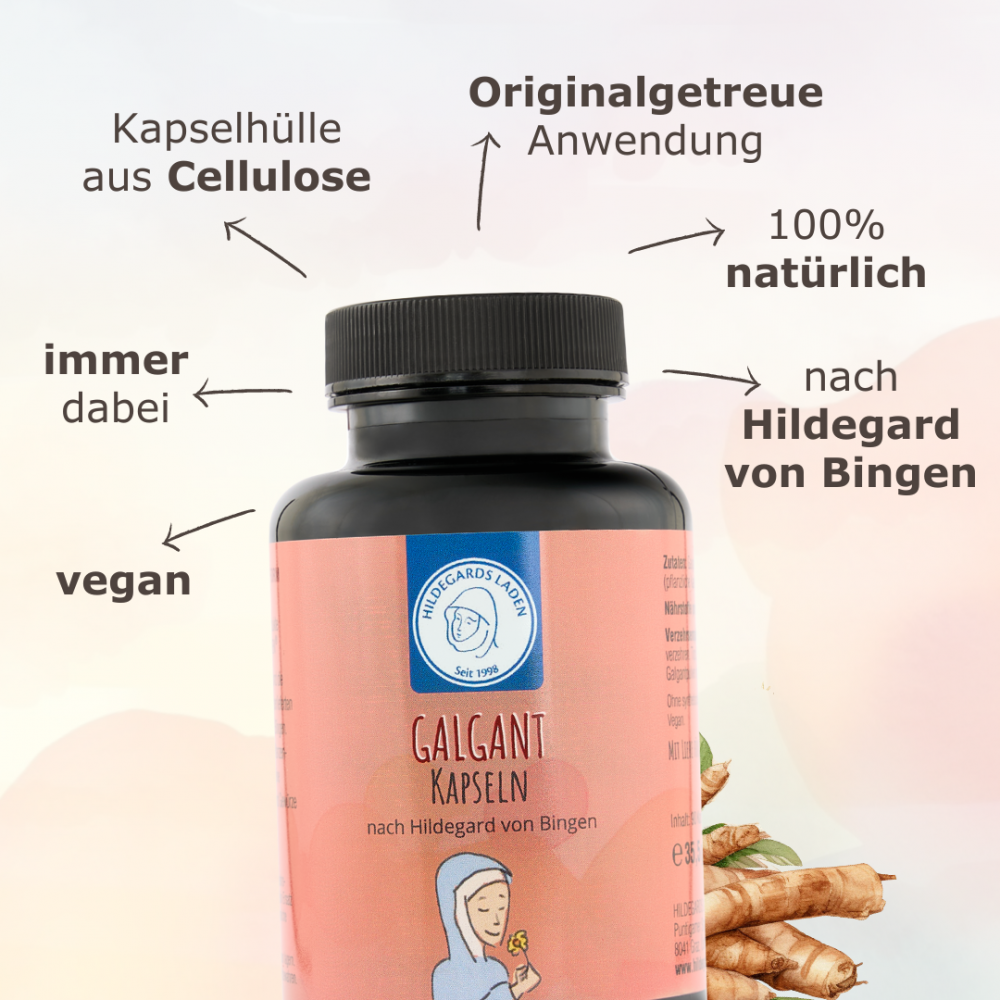 Hildegard von Bingen - Galgant Kapseln 90 Stk.