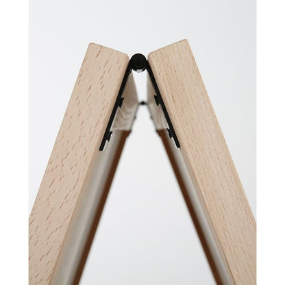 Holz Kundenstopper 105x68cm, Buche, Indoor - Kundenstopper - Speedjust Schweiz