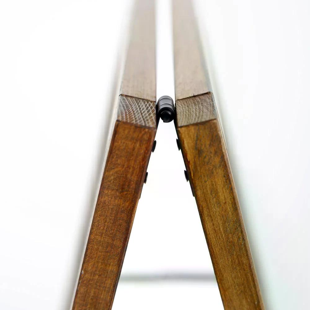Holz Kundenstopper 145x67cm, Magnetisch, Dunkelbraun, Outdoor - Kundenstopper - Speedjust Schweiz