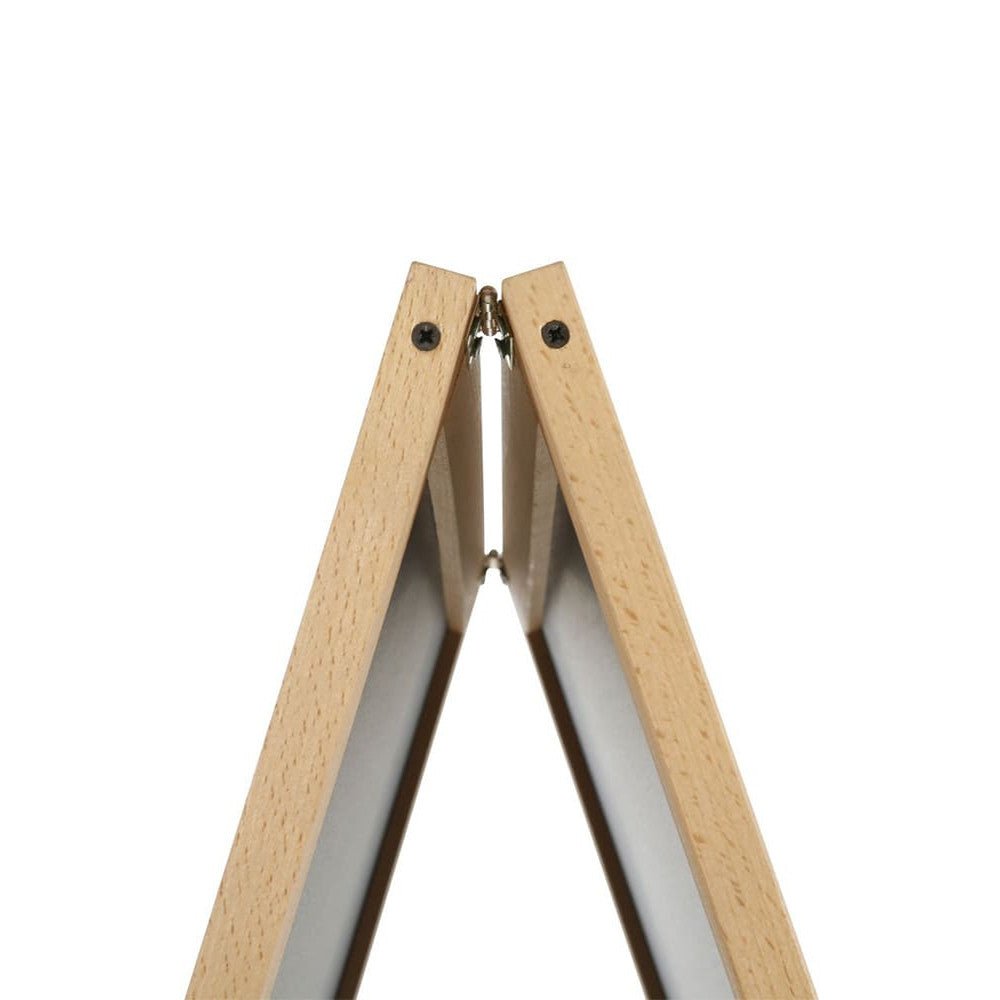 Holz Kundenstopper 95x54cm, Magnetisch, Buche, Outdoor - Kundenstopper - Speedjust Schweiz