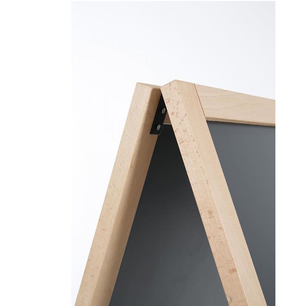 Holz Kundenstopper 95x54cm, Magnetisch, Buche, Outdoor - Kundenstopper - Speedjust Schweiz