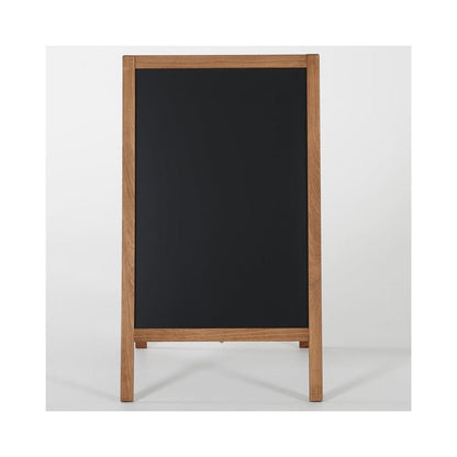 Holz Kundenstopper 95x54cm, Magnetisch, Dunkelbraun, Outdoor - Kundenstopper - Speedjust Schweiz