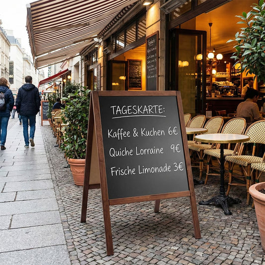 Holz Kundenstopper "ColorFrame" 100x60cm, Indoor - Kundenstopper - Speedjust Schweiz