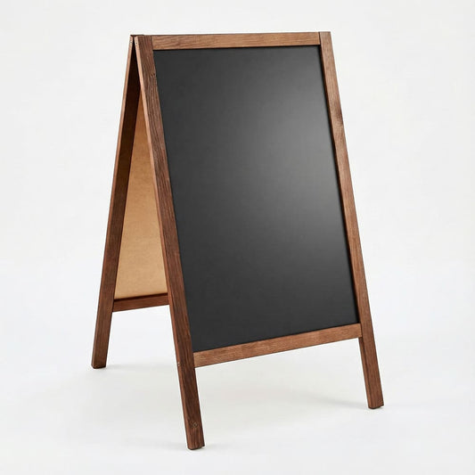 Holz Kundenstopper "ColorFrame" 90x51cm, Indoor - Kundenstopper - Speedjust Schweiz