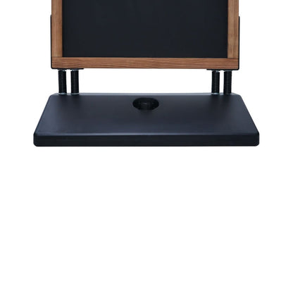 Holz Kundenstopper mit Wassertank, DIN A1, Magnetisch, Outdoor - Kundenstopper - Speedjust Schweiz
