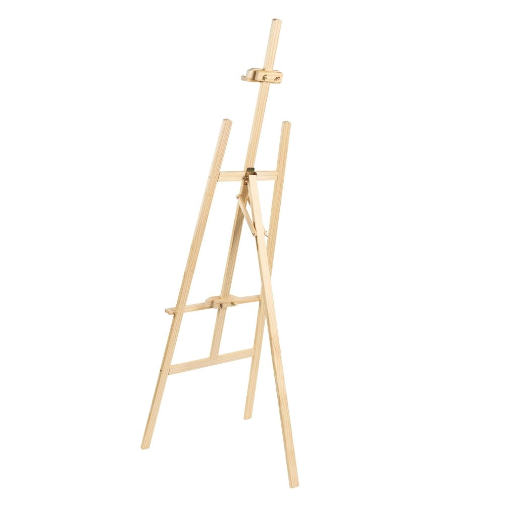 Holz Staffelei Classic, Natur, 175cm - Staffelei - Speedjust Schweiz