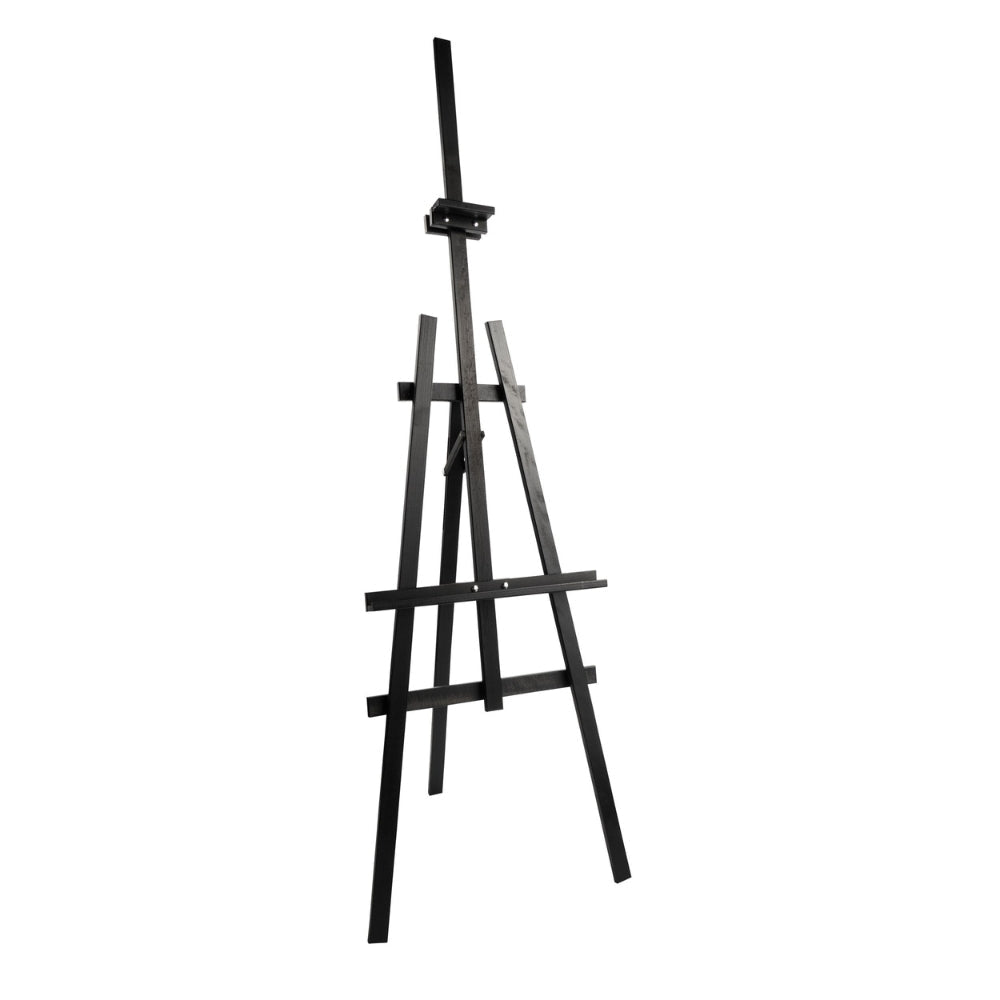 Holz Staffelei Classic, Schwarz, 175cm - Staffelei - Speedjust Schweiz