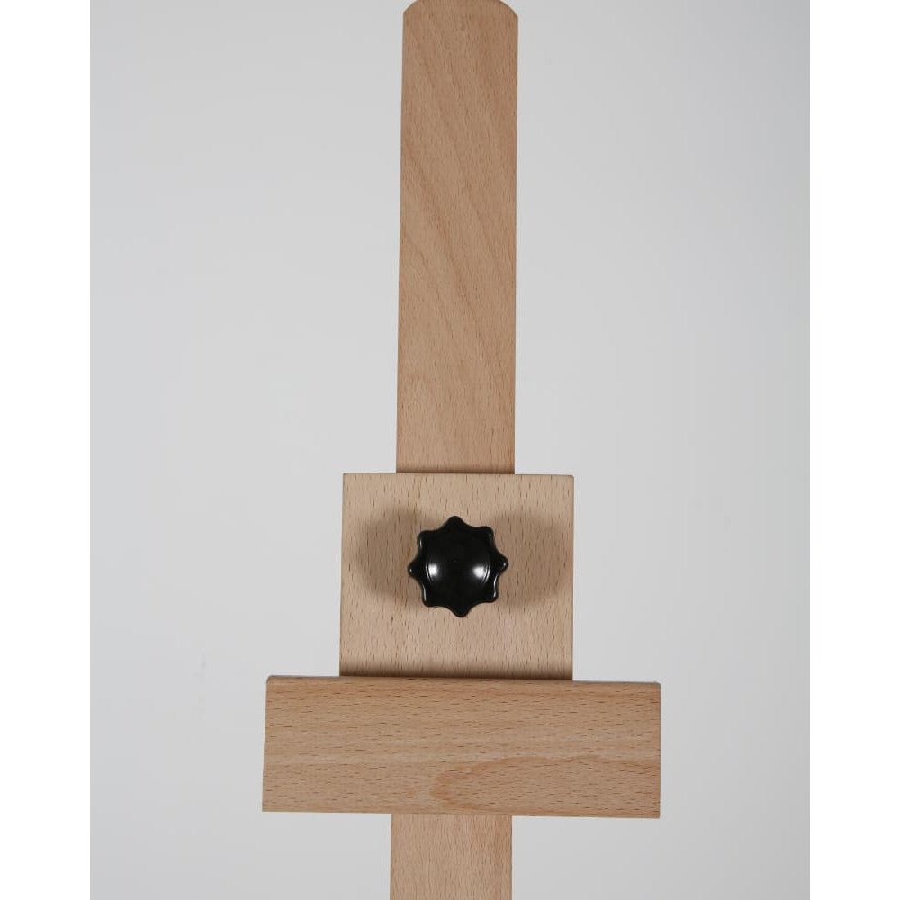 Holz Staffelei - Set "Art Easel" mit magnetischer A1 Kreidetafel, Buche - Staffelei - Speedjust Schweiz