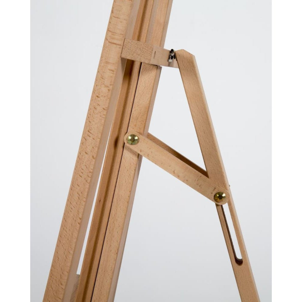 Holz Staffelei - Set "Art Easel" mit magnetischer A1 Kreidetafel, Buche - Staffelei - Speedjust Schweiz