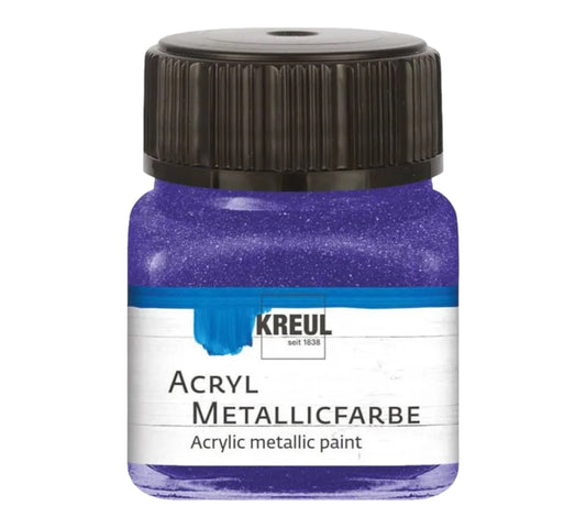 Kreul Acryl Metallicfarbe  Violett 77276