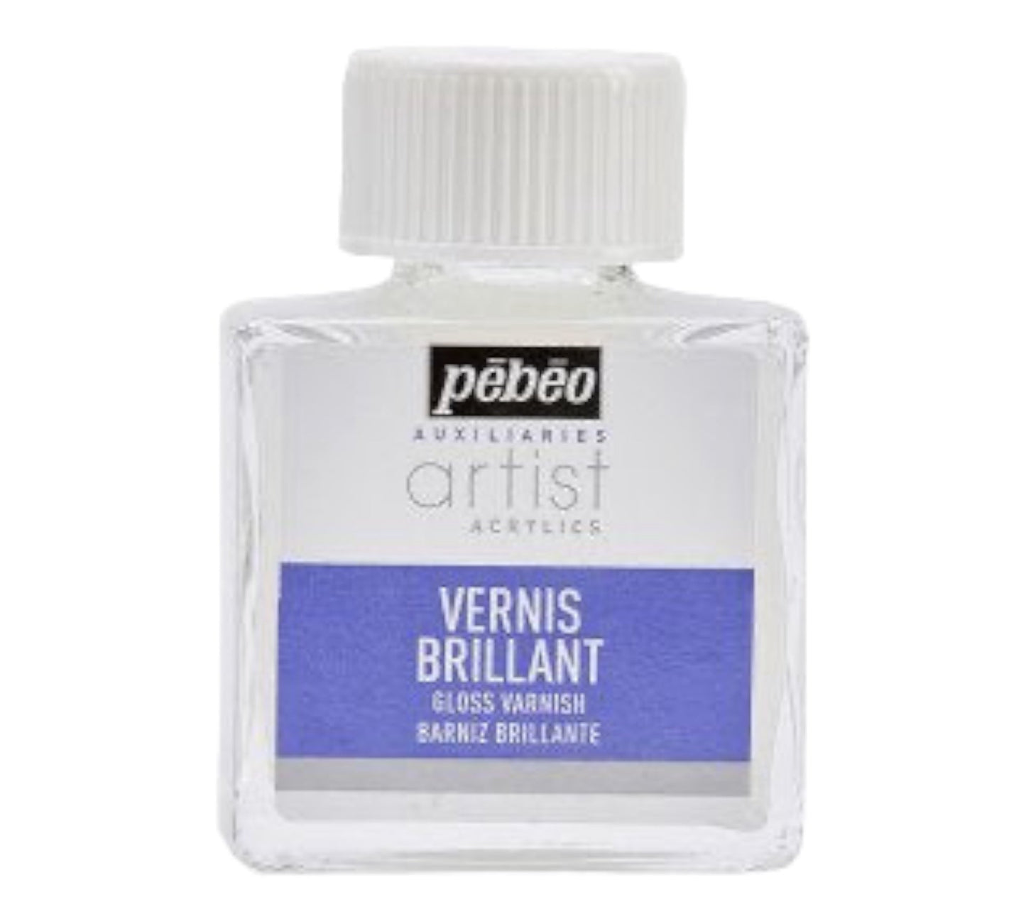 Pébéo  Auxiliaires Artist Acrylics Vernis Brillant, Glänzender Acryllack