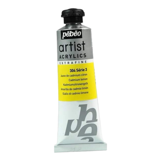 Pébéo Artist Acrylics Kadmiumgelb Zitrone 304 Serie 3