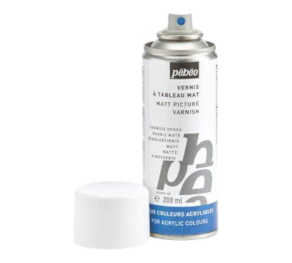 Pébéo  Auxiliaires Artist Acrylics Vernis Matt, Matt Acryllack Spray 400 ml