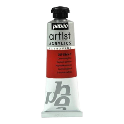Pébéo Artist Acrylics Carmin Naphtol 309 Serie 3