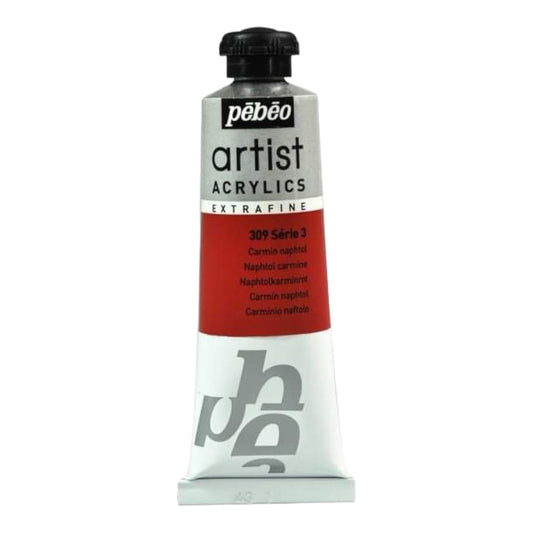Pébéo Artist Acrylics Carmin Naphtol 309 Serie 3