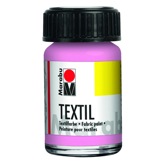Marabu Textil, Stofffarbe Hellrosa 236, 15 ml