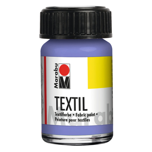 Marabu Textil, Stofffarbe Flieder 035 , 15 ml