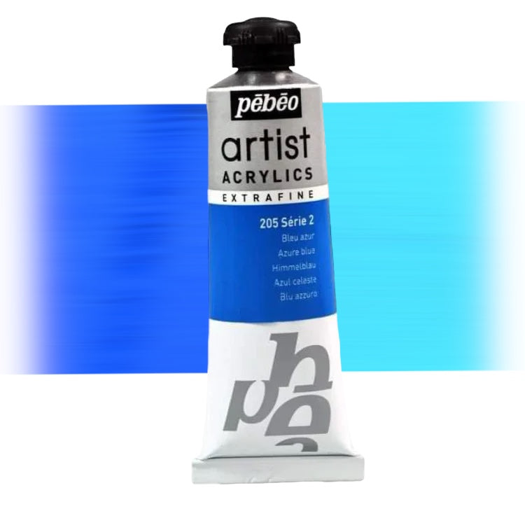 Pébéo Artist Acrylics Azur-Blau 205 Serie 2