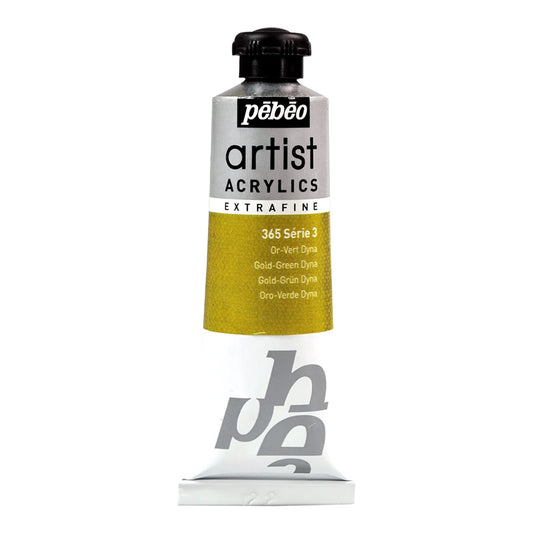 Pébéo Artist Acrylics Gold-Grün Dyna 365 Serie 3