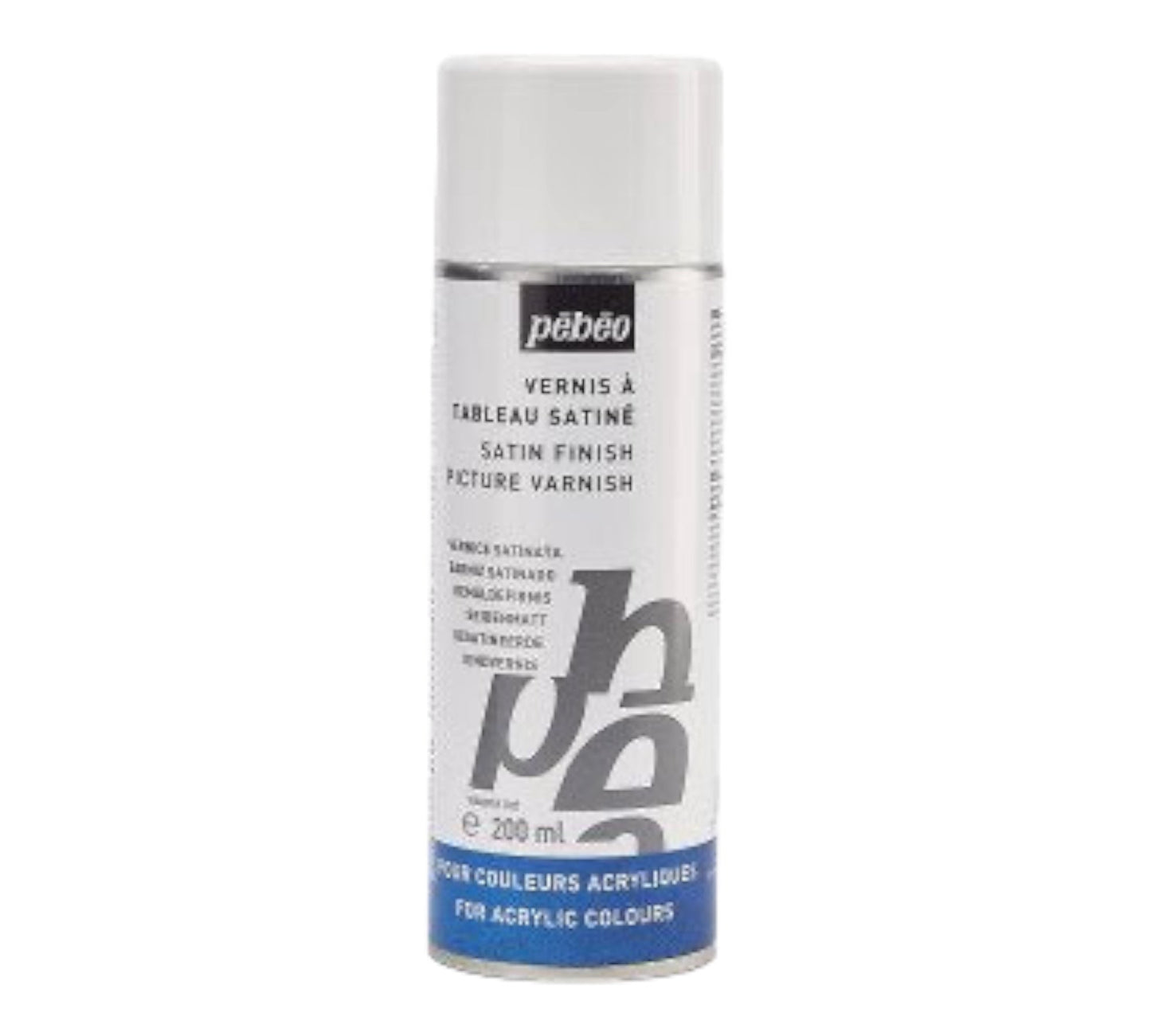 Pébéo Auxiliaires Artist Acrylics Vernis Satiné – Satinierter Acryllack Spray 400 ml