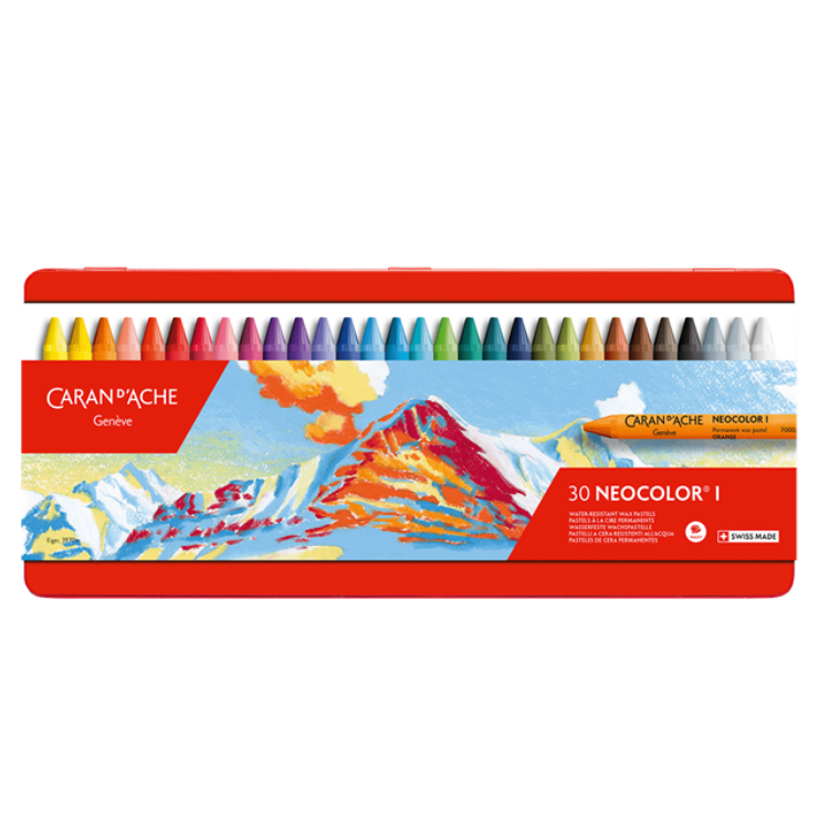 Caran d'Ache  Neocolor ™ I Wax Pastell  30 Farben