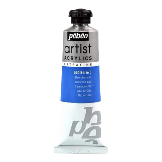 Pébéo Artist Acrylics Ceruleum-Blau 550 Serie 5