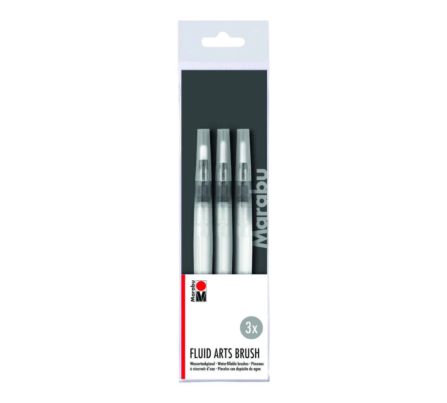 Marabu Fluid Arts Brush, Wasserpinsel Set