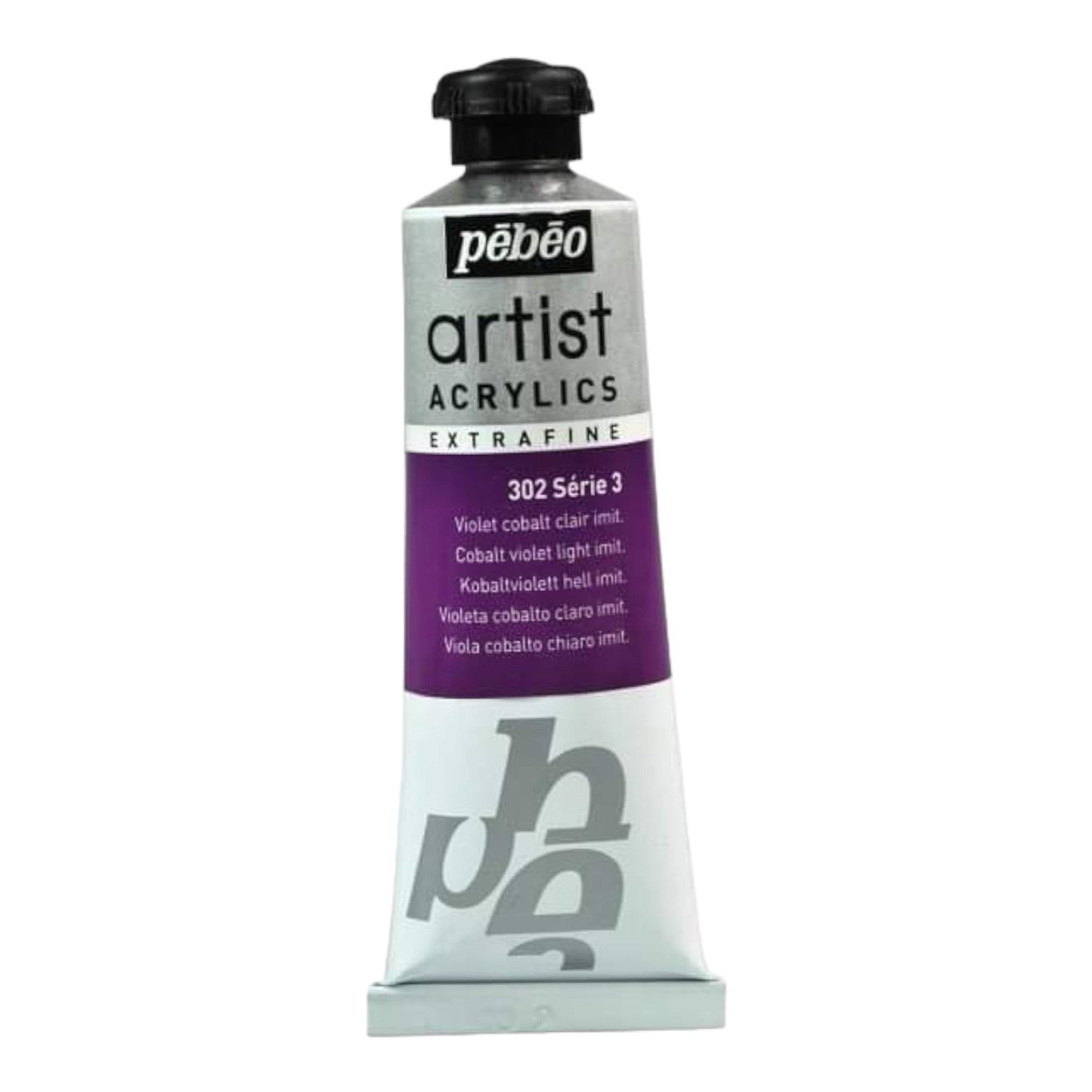 Pébéo Artist Acrylics Kobaltviolett Hell Nachahmung 302 Serie 3
