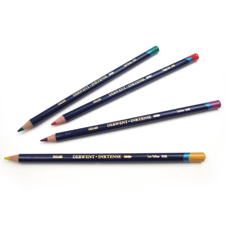 Derwent Inktense Aquarelltintenstifte – 24 Stück Set